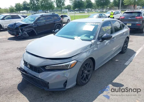 2025 Honda Civic Sport from USA, damaged, VIN 2HGFE2F51SH573354